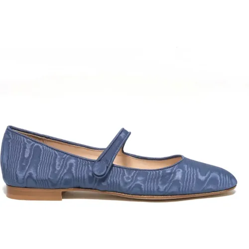 Moirè Jeans Sandal with Leather Sole , female, Sizes: 5 UK, 3 1/2 UK, 6 UK, 5 1/2 UK, 8 UK, 7 UK, 3 UK - Prosperine - Modalova