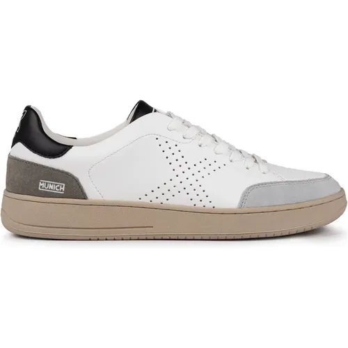 X-Court Sneakers Weiß Eleganz , Herren, Größe: 45 EU - Munich - Modalova