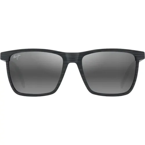 Quadratische Acetat-Sonnenbrille mit Verlaufsspiegelgläsern - Maui Jim - Modalova