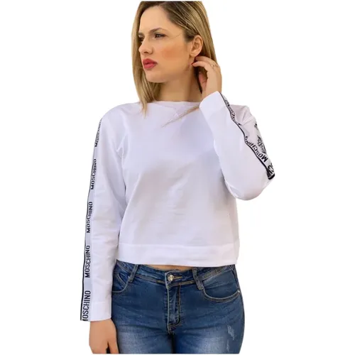 Stylischer Sweatshirt für Modischen Look , Damen, Größe: S - Moschino - Modalova