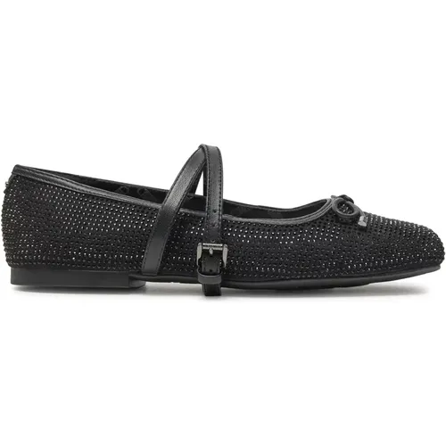 Crystal Embellished Ballerina Flat , female, Sizes: 3 UK, 5 1/2 UK, 7 UK - Michael Kors - Modalova