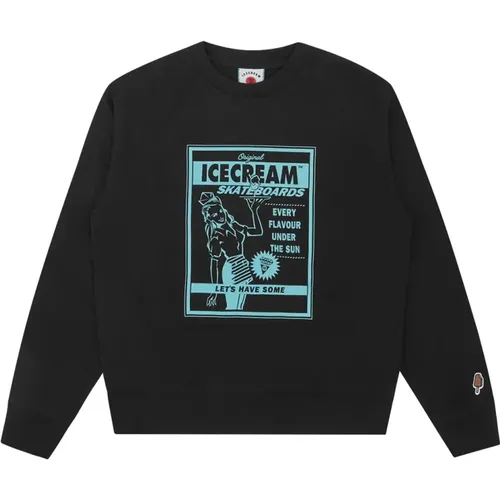 Fall '23 Sweater Graphic Print , male, Sizes: L, M - Icecream - Modalova