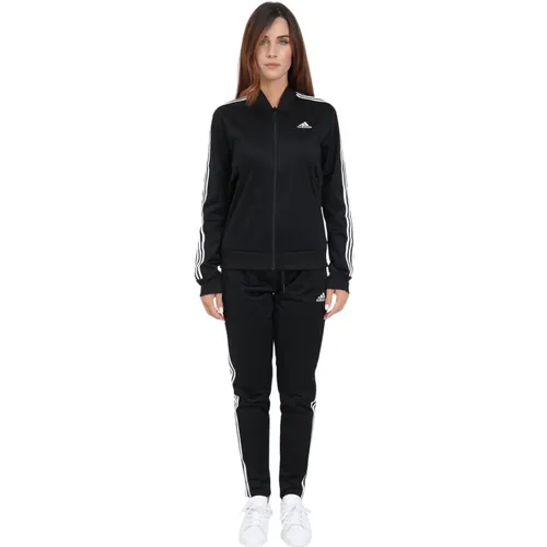 Schwarzer Performance Trainingsanzug , Damen, Größe: XS - Adidas - Modalova