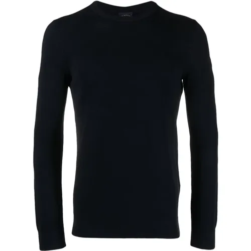 Cotton roundneck sweater , male, Sizes: XL, M, 2XL - PAUL & SHARK - Modalova