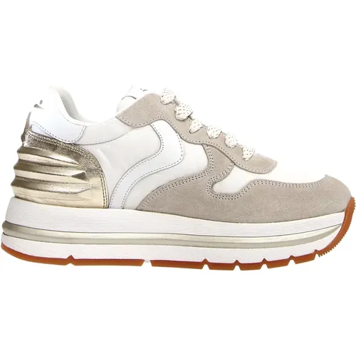 Weiße Maran Sneakers Urbaner Stil , Damen, Größe: 38 EU - Voile blanche - Modalova