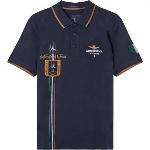 Polo Shirts , male, Sizes: 4XL, M, XL, L, 2XL, 3XL - aeronautica militare - Modalova