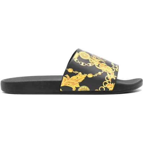 Sandalen , Herren, Größe: 42 EU - Versace Jeans Couture - Modalova