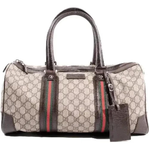 Pre-owned Canvas gucci-bags , female, Sizes: ONE SIZE - Gucci Vintage - Modalova