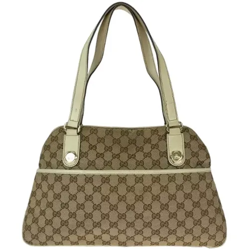 Pre-owned Canvas gucci-bags , female, Sizes: ONE SIZE - Gucci Vintage - Modalova