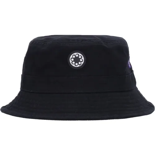 Schwarzer Logo Bucket Hat Streetwear - Octopus - Modalova