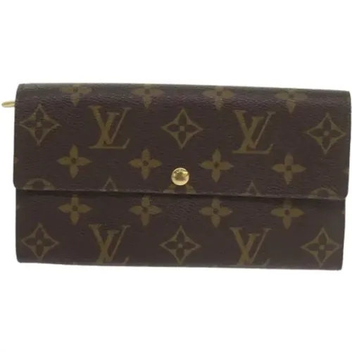 Pre-owned Canvas wallets , female, Sizes: ONE SIZE - Louis Vuitton Vintage - Modalova