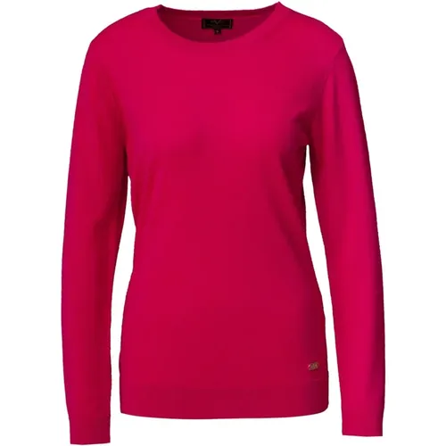 Fuxia Wool-Blend Sweater , female, Sizes: M - 19v69 Italia - Modalova