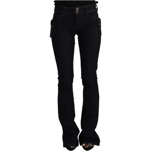 Flared Denim Jeans for Women , female, Sizes: W24 - John Galliano - Modalova