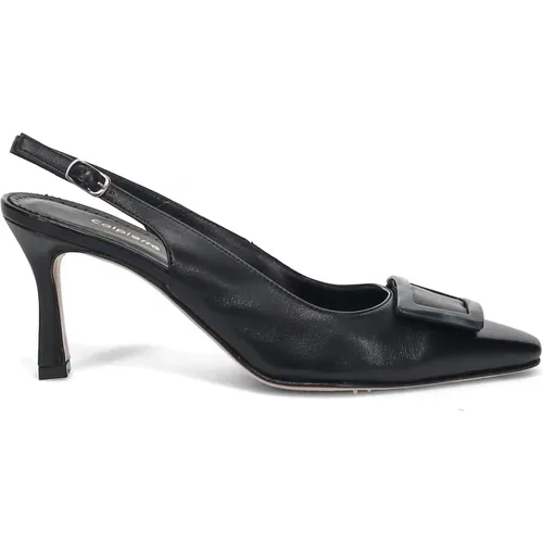 Heel Pumps Elegant Timeless Silhouette , female, Sizes: 4 UK, 4 1/2 UK, 5 UK, 3 UK, 6 UK - Calpierre - Modalova