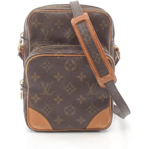 Pre-owned Canvas crossbody-taschen , Damen, Größe: ONE Size - Louis Vuitton Vintage - Modalova