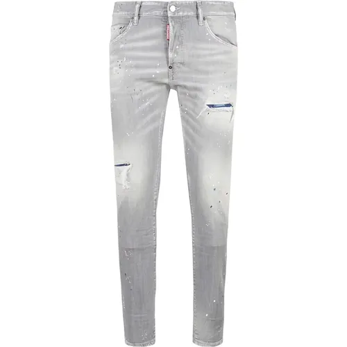 Classic Denim Jeans with Five Pockets , male, Sizes: M - Dsquared2 - Modalova