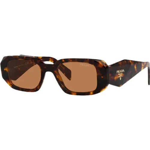 Geometric Sunglasses with Iconic Logo Design , female, Sizes: 49 MM - Prada - Modalova