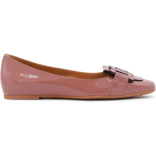 Stylish Ballerinas with Unique Design , female, Sizes: 6 1/2 UK, 4 UK, 4 1/2 UK, 6 UK, 5 1/2 UK, 5 UK - TOD'S - Modalova