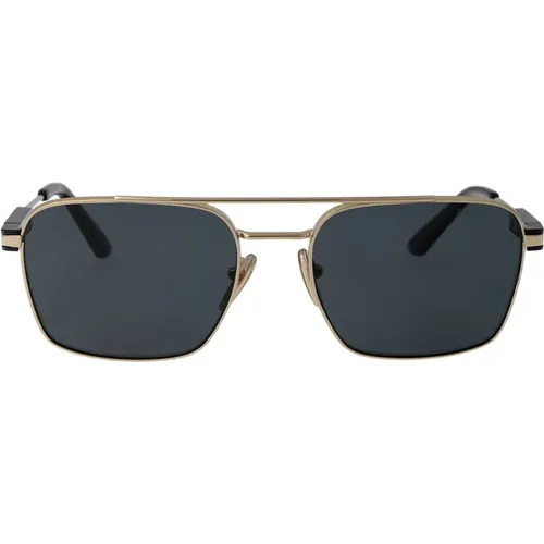 Stylish Sunglasses with 0PR 67Zs , unisex, Sizes: 56 MM - Prada - Modalova