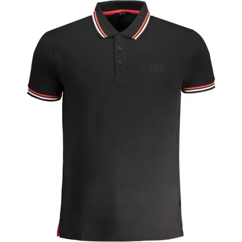 Cotton Polo Shirt with Short Sleeves , male, Sizes: 2XL, M, XL, L - Cavalli Class - Modalova