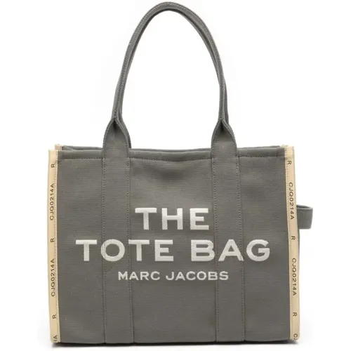 Graue Jacquard Tote Handtasche , Damen, Größe: ONE Size - Marc Jacobs - Modalova