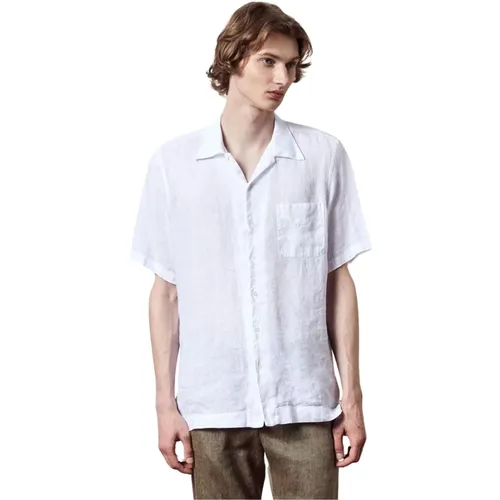 Short Sleeve Shirts , Herren, Größe: M - Massimo Alba - Modalova