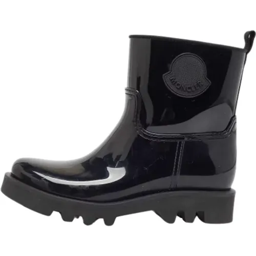 Pre-owned Rubber boots , female, Sizes: 7 UK - Moncler Pre-owned - Modalova
