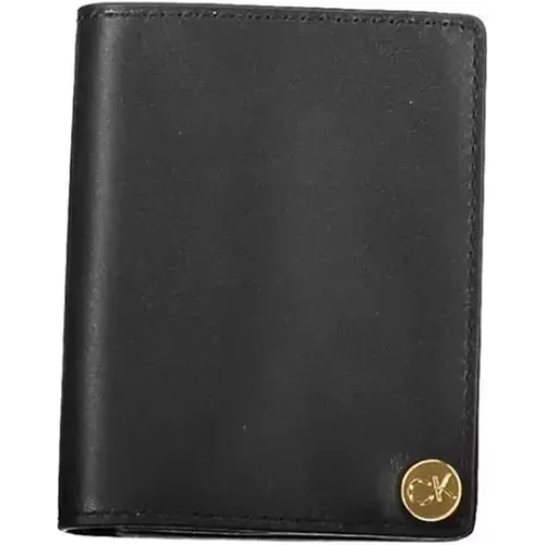 Leather Wallet , male, Sizes: ONE SIZE - Calvin Klein - Modalova