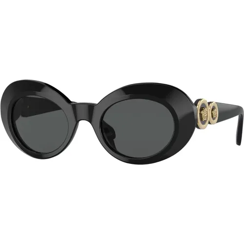 Grey Junior Sunglasses , unisex, Sizes: 45 MM - Versace - Modalova