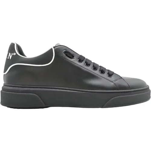 Schwarze und weiße Sneakers , Herren, Größe: 44 EU - Philipp Plein - Modalova