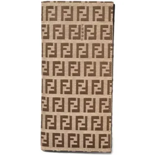 Pre-owned Leather wallets , female, Sizes: ONE SIZE - Fendi Vintage - Modalova