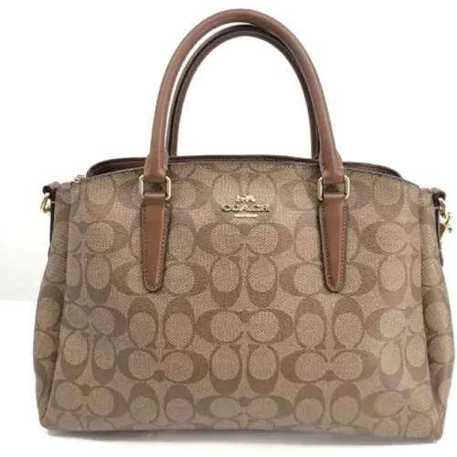 Pre-owned Cotton handbags , female, Sizes: ONE SIZE - Coach Pre-owned - Modalova
