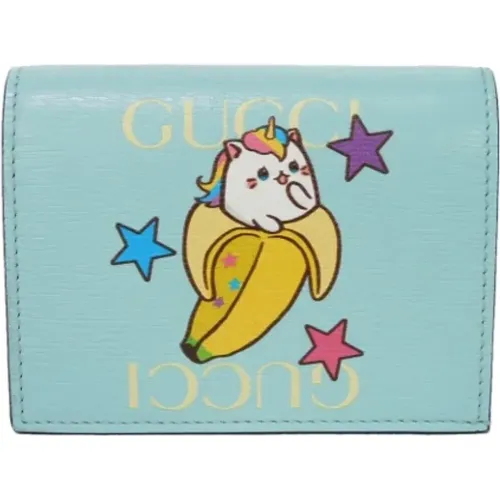 Pre-owned Leather wallets , female, Sizes: ONE SIZE - Gucci Vintage - Modalova