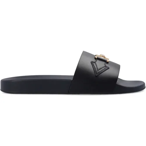 ‘Medusa Biggie’ slides with appliqué , male, Sizes: 7 UK, 8 UK - Versace - Modalova