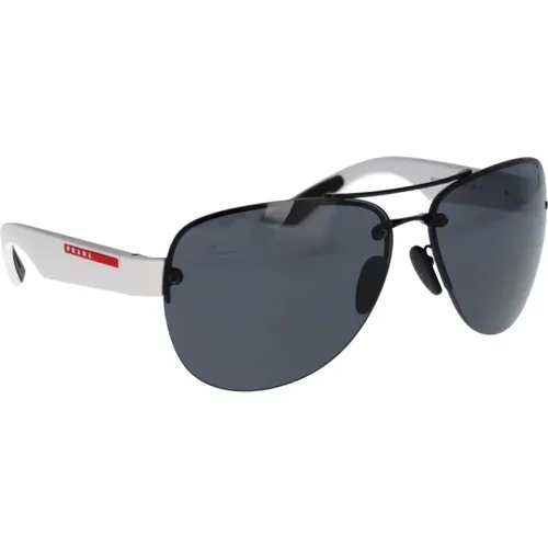 Sonnenbrillen , Herren, Größe: 64 MM - Prada - Modalova