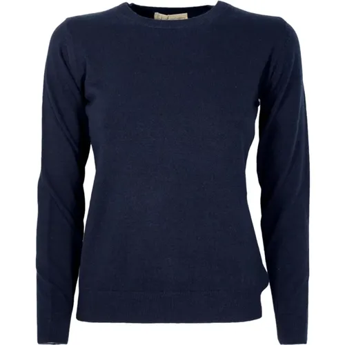 Soft Crewneck Cashmere Sweater in , female, Sizes: S, M, XL - Cashmere Company - Modalova