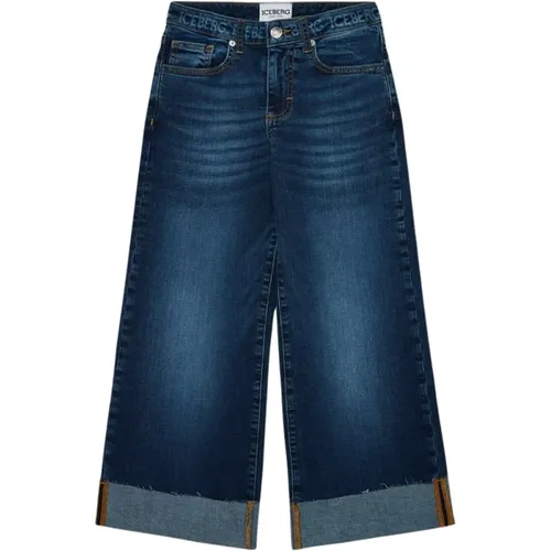 Kids - Baggy culotte jeans - Iceberg - Modalova