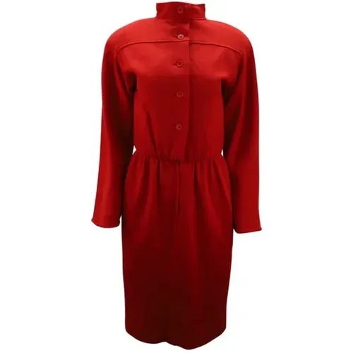 Pre-owned Wool dresses , female, Sizes: XL - Oscar De La Renta Pre-owned - Modalova