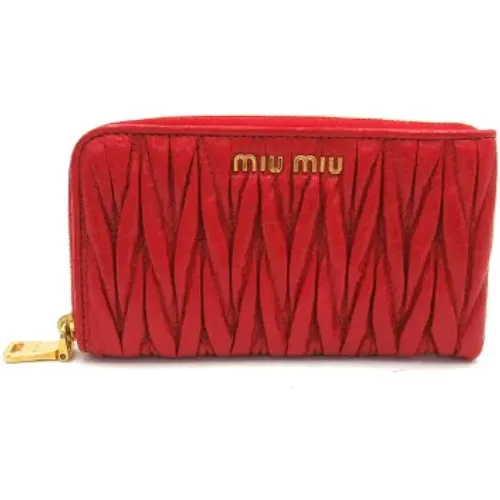 Pre-owned Leder wohnen - Miu Miu Pre-owned - Modalova