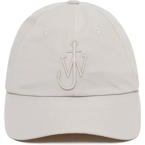 Grey Baseball Hat Anchor Logo , unisex, Sizes: ONE SIZE - JW Anderson - Modalova