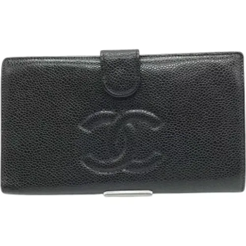 Pre-owned Leather wallets , female, Sizes: ONE SIZE - Chanel Vintage - Modalova