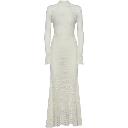 Ribbed Turtleneck Dress , female, Sizes: XS - Tom Ford - Modalova