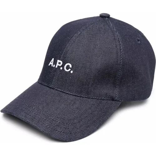 Bestickte Logo-Kappe , unisex, Größe: 54 CM - A.P.C. - Modalova