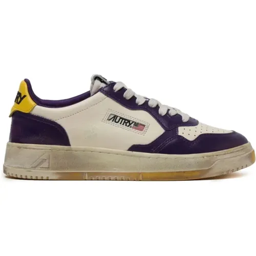 Sneakers Purple , female, Sizes: 5 UK, 6 UK, 7 UK, 3 UK, 4 UK - Autry - Modalova