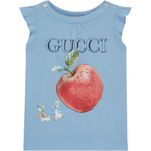 Kinder Peter Rabbit T-shirt Gucci - Gucci - Modalova