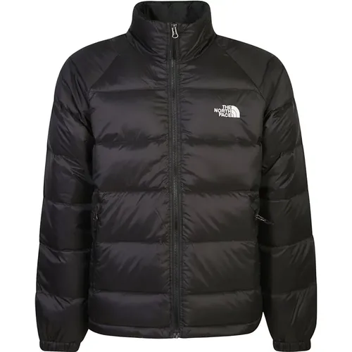 Schwarzer wasserdichter Mantel mit Logo-Stickerei , Herren, Größe: M - The North Face - Modalova