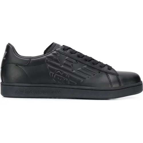 Schwarze EA7 Sneakers , Herren, Größe: 38 1/2 EU - Emporio Armani EA7 - Modalova