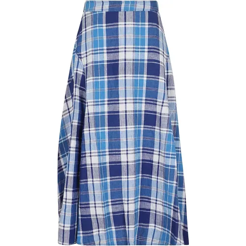 Maxi Skirts , Damen, Größe: XL - Polo Ralph Lauren - Modalova