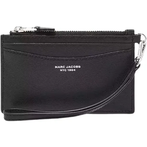 Schlanke Reißverschluss-Handgelenk-Brieftasche , Damen, Größe: ONE Size - Marc Jacobs - Modalova