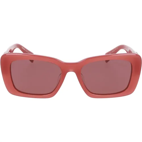 Rechteckige Acetat Sonnenbrille MU 07Ys - Miu Miu - Modalova